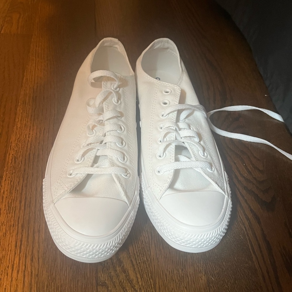 Converse White Monochrome Sneakers